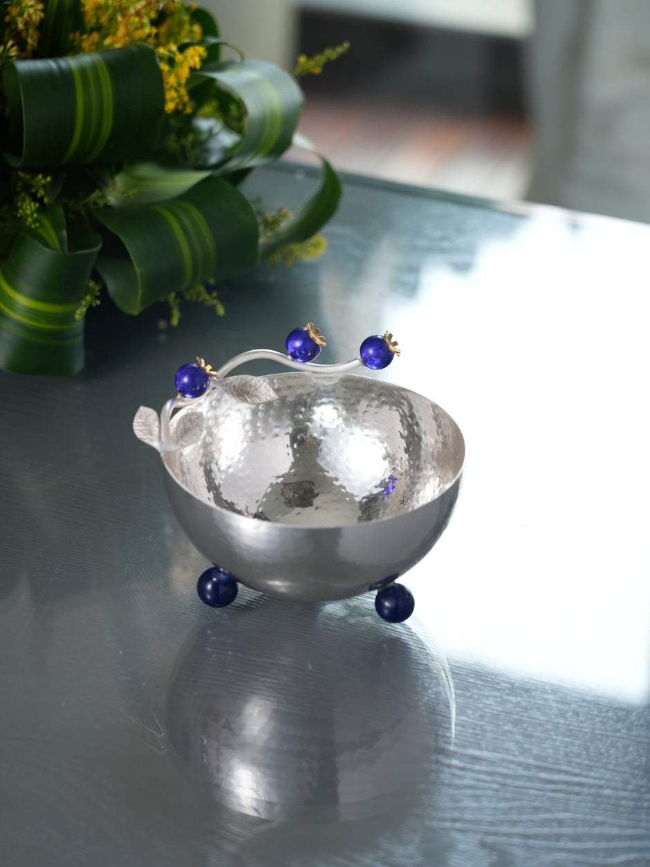 Silver Plated Decorative Bowl — 5.75"